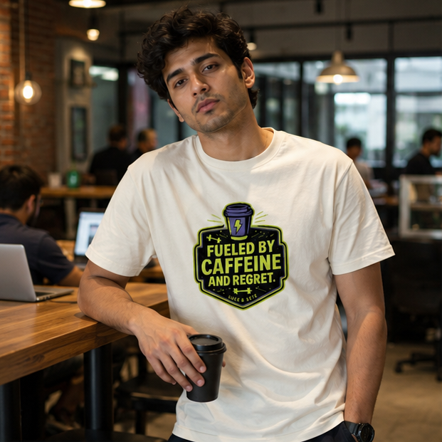 LUCE & SETE GPT mockup 1 - Fueled by Caffeine and Regret Classic Graphic T-Shirt for Men | Sarcastic Streetwear - 520_9391801991405_unisex-classic-crew-t-shirt-68_NO_EXCUSES_GRID_20260605_231905_01_row1_col1.png