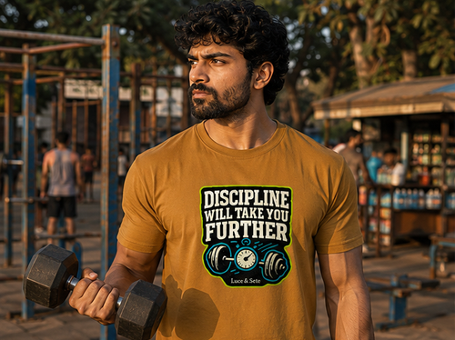 LUCE & SETE GPT mockup 1 - Discipline Will Take You Further Classic Graphic T-Shirt for Men | Fitness Motivation Streetwear - 520_9391803531501_unisex-classic-crew-t-shirt-74_NO_EXCUSES_GRID_20260605_223653_01_row1_col1.png