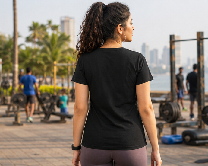 LUCE & SETE GPT mockup 1 - Built By Reps Not Wishes Classic Graphic T-Shirt for Women | Fitness Motivation Streetwear - 520_9391842590957_womens-classic-t-shirt-71_NO_EXCUSES_GRID_20260605_233209_03_row2_col1.png