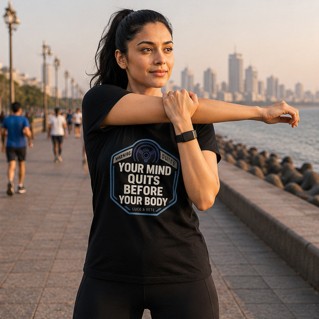 LUCE & SETE GPT mockup 1 - Your Mind Quits Before Your Body Classic Graphic T-Shirt for Women | Motivational Fitness Wear - 520_9391843770605_womens-classic-t-shirt-74_NO_EXCUSES_GRID_20260605_233942_02_row1_col2.png