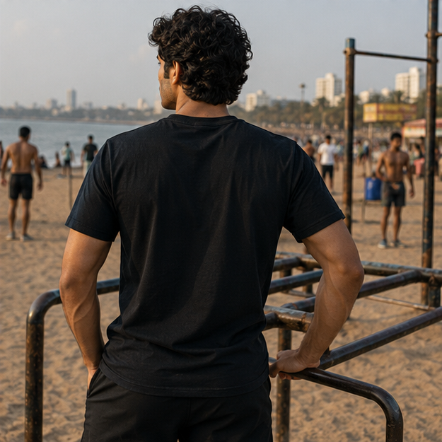 LUCE & SETE GPT mockup 1 - Strong Body Questionable Decisions Classic Graphic T-Shirt for Men | Fitness Humor Streetwear - 520_9392436019437_unisex-classic-crew-t-shirt-80_NO_EXCUSES_GRID_20260606_012807_04_row2_col2.png