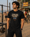 LUCE & SETE GPT mockup 1 - Strong Body Questionable Decisions Classic Graphic T-Shirt for Men | Fitness Humor Streetwear - 520_9392436019437_unisex-classic-crew-t-shirt-80_NO_EXCUSES_front_HERO_20260606_012927.png