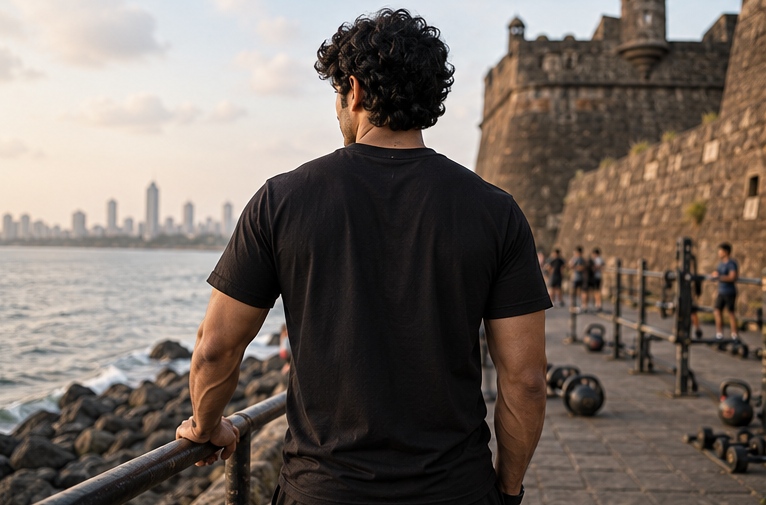 LUCE & SETE GPT mockup 1 - Building Muscles Sarcastic Classic Graphic T-Shirt for Men | Fitness Humor Streetwear - 520_9392436478189_unisex-classic-crew-t-shirt-85_NO_EXCUSES_GRID_20260606_014050_03_row2_col1.png