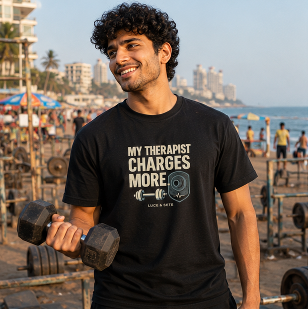 LUCE & SETE GPT mockup 1 - My Therapist Charges More Classic Graphic T-Shirt for Men | Fitness Humor Streetwear - 520_9392436838637_unisex-classic-crew-t-shirt-88_NO_EXCUSES_GRID_20260606_015031_01_row1_col1.png