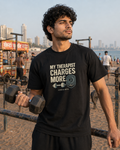 LUCE & SETE GPT mockup 1 - My Therapist Charges More Classic Graphic T-Shirt for Men | Fitness Humor Streetwear - 520_9392436838637_unisex-classic-crew-t-shirt-88_NO_EXCUSES_front_HERO_20260606_015148.png