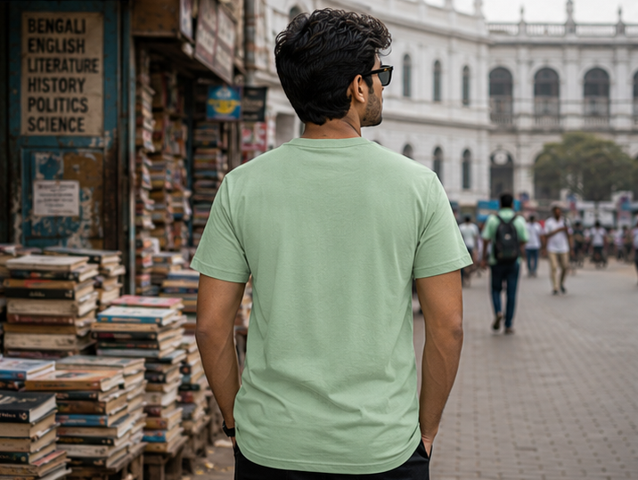 LUCE & SETE GPT mockup 1 - Bengali Witty Statement Classic Graphic T-Shirt for Men | Bold Bengali Streetwear - 555_9393407328493_unisex-classic-crew-t-shirt-98_BENGALI_GRID_20260607_205953_03_row2_col1.png