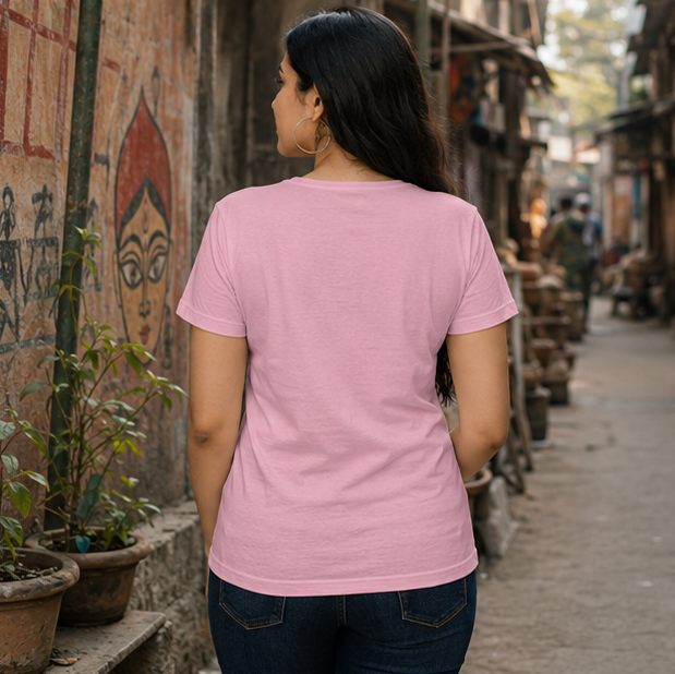 LUCE & SETE GPT mockup 1 - শান্তিতে থাকতে দাও Classic Graphic T-Shirt for Women | Peaceful Bengali Streetwear - 555_9395056050413_womens-classic-t-shirt-115_BENGALI_GRID_20260609_104953_03_row2_col1.png