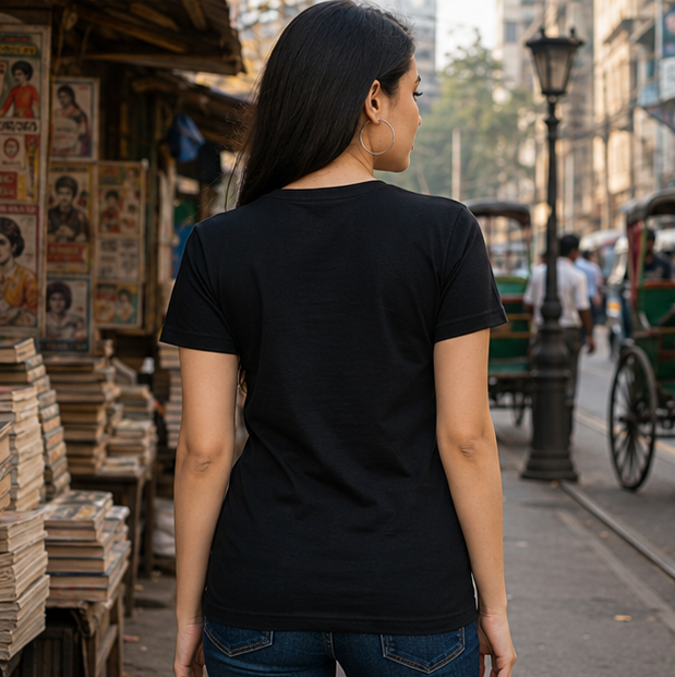 LUCE & SETE GPT mockup 1 - মতামত ফ্রি Sarcastic Bengali Graphic Classic T-Shirt for Women | Witty Bengali Pride - 555_9395254591725_womens-classic-t-shirt-117_BENGALI_GRID_20260609_150031_03_row2_col1.png