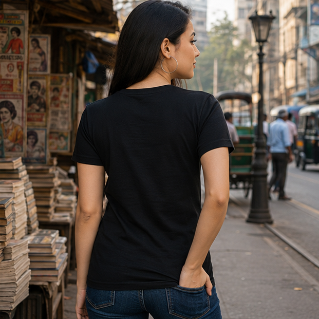 LUCE & SETE GPT mockup 1 - মতামত ফ্রি Sarcastic Bengali Graphic Classic T-Shirt for Women | Witty Bengali Pride - 555_9395254591725_womens-classic-t-shirt-117_BENGALI_GRID_20260609_150031_04_row2_col2.png
