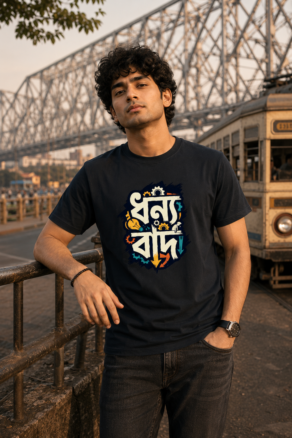 LUCE & SETE GPT mockup 1 - ধন্যবাদ Bengali Typography Classic Graphic T-Shirt for Men | Engineering Pride Streetwear - 555_9395282051309_unisex-classic-crew-t-shirt-103_BENGALI_front_HERO_20260609_155419.png