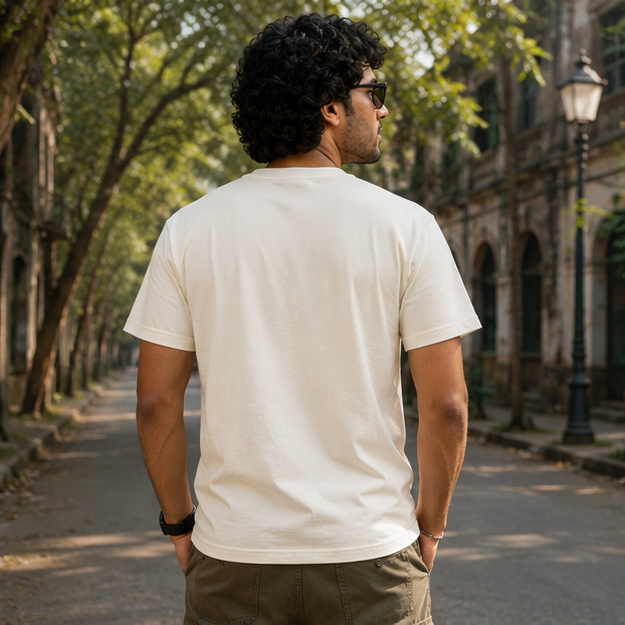 LUCE & SETE GPT mockup 1 - শান্তিতে থাকতে দাও Classic Graphic T-Shirt for Men | Bengali Peace Statement - 555_9395282739437_unisex-classic-crew-t-shirt-111_BENGALI_GRID_20260609_161839_04_row2_col2.png