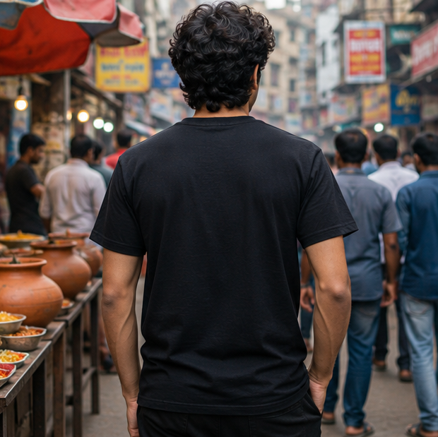 LUCE & SETE GPT mockup 1 - Diet Mode Biryani Witness Classic Graphic T-Shirt for Men | Bengali Humor Streetwear - 555_9395345719533_unisex-classic-crew-t-shirt-117_BENGALI_GRID_20260609_180439_03_row2_col1.png