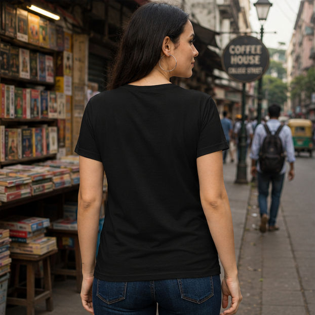 LUCE & SETE GPT mockup 1 - Peaceful Bengali Statement Classic Graphic T-Shirt for Women | Calm Attitude Streetwear - 555_9395375603949_womens-classic-t-shirt-124_BENGALI_GRID_20260609_184158_03_row2_col1.png