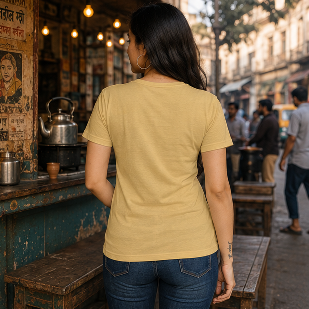 LUCE & SETE GPT mockup 1 - তোমার উপদেষো আমার ঘুম পায় Classic Graphic T-Shirt for Women | Bengali Statement T-Shirt - 555_9395376357613_womens-classic-t-shirt-129_BENGALI_GRID_20260609_185915_03_row2_col1.png