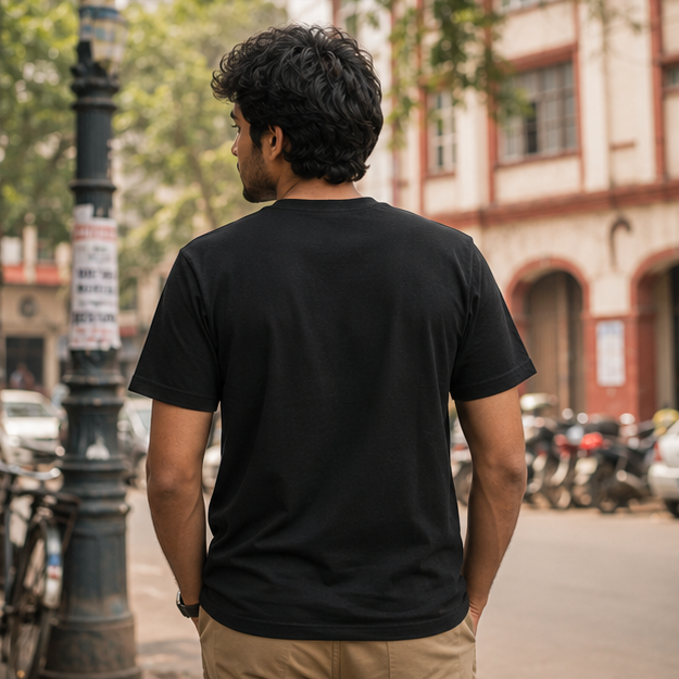 LUCE & SETE GPT mockup 1 - Degree but No Peace Bengali Typography Classic T-Shirt for Men | Witty Bengali Pride - 555_9395637584109_unisex-classic-crew-t-shirt-120_BENGALI_GRID_20260609_220209_04_row2_col2.png