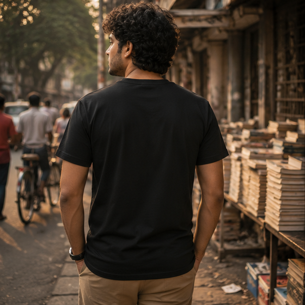 LUCE & SETE GPT mockup 1 - সব বুঝি কিন্তু কিছু বলি না Classic Graphic T-Shirt for Men | Bengali Typography Statement - 555_9395638010093_unisex-classic-crew-t-shirt-122_BENGALI_GRID_20260609_220855_04_row2_col2.png
