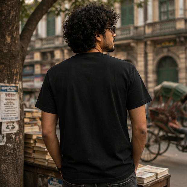 LUCE & SETE GPT mockup 1 - Busy Doing Nothing Bengali Classic Graphic T-Shirt for Men | Witty Bengali Streetwear - 555_9395639353581_unisex-classic-crew-t-shirt-125_BENGALI_GRID_20260609_221829_03_row2_col1.png