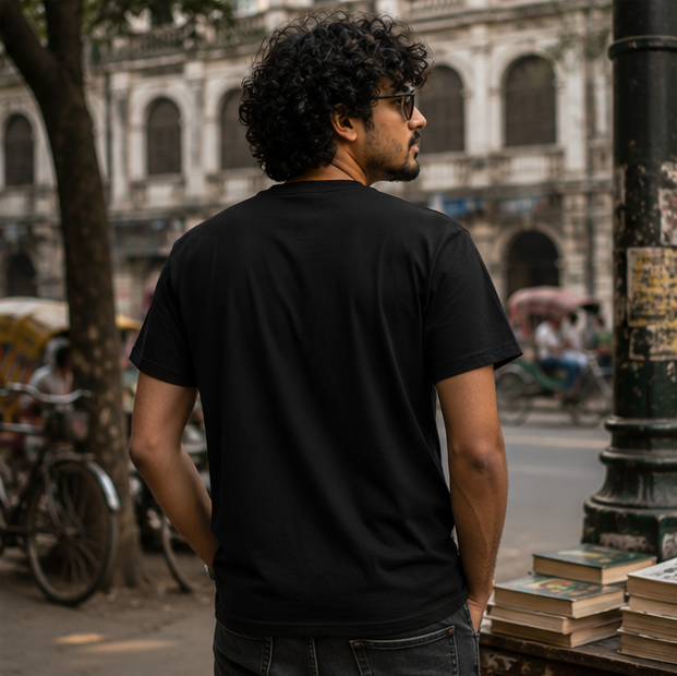 LUCE & SETE GPT mockup 1 - Busy Doing Nothing Bengali Classic Graphic T-Shirt for Men | Witty Bengali Streetwear - 555_9395639353581_unisex-classic-crew-t-shirt-125_BENGALI_GRID_20260609_221829_04_row2_col2.png
