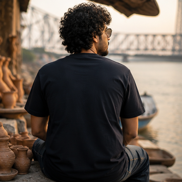 LUCE & SETE GPT mockup 1 - নিজের চরকায় একটু তেল দিন Classic Graphic T-Shirt for Men | Bengali Pride Streetwear - 555_9395639484653_unisex-classic-crew-t-shirt-126_BENGALI_GRID_20260609_222315_04_row2_col2.png