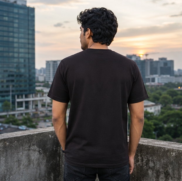 LUCE & SETE GPT mockup 1 - Excel জীবন এখন Classic Graphic T-Shirt for Men | Bengali Engineering Pride - 555_9396079952109_unisex-classic-crew-t-shirt-131_BENGALI_GRID_20260610_101201_03_row2_col1.png