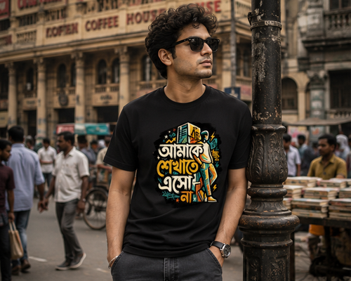 LUCE & SETE GPT mockup 1 - Bengali Street Attitude Classic Graphic T-Shirt for Men | Bold Urban Confidence - 555_9396080312557_unisex-classic-crew-t-shirt-136_BENGALI_GRID_20260610_115833_01_row1_col1.png