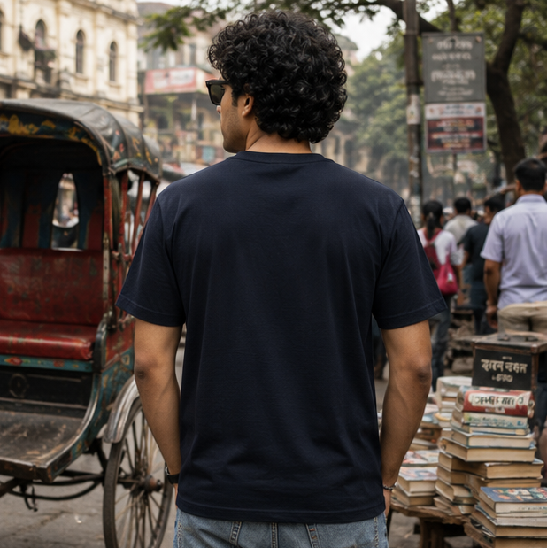 LUCE & SETE GPT mockup 1 - Pagla Pawa Diena Bold Bengali Typography Classic Graphic T-Shirt for Men | Confident Bengali Streetwear - 555_9396080443629_unisex-classic-crew-t-shirt-138_BENGALI_GRID_20260610_120522_03_row2_col1.png