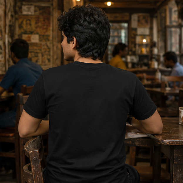 LUCE & SETE GPT mockup 1 - Coffee ছাড়া চলবে না Classic Graphic T-Shirt for Women | Bengali Coffee Lover Statement - 555_9396179894509_womens-classic-t-shirt-140_GENERAL_GRID_20260610_131449_04_row2_col2.png