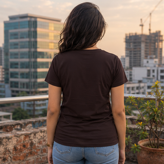 LUCE & SETE GPT mockup 1 - Excel জীবন এখন Classic Graphic T-Shirt for Women | Bengali Engineering Pride - 555_9396181008621_womens-classic-t-shirt-142_BENGALI_GRID_20260610_132143_03_row2_col1.png
