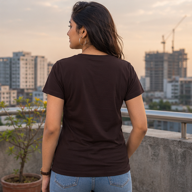 LUCE & SETE GPT mockup 1 - Excel জীবন এখন Classic Graphic T-Shirt for Women | Bengali Engineering Pride - 555_9396181008621_womens-classic-t-shirt-142_BENGALI_GRID_20260610_132143_04_row2_col2.png