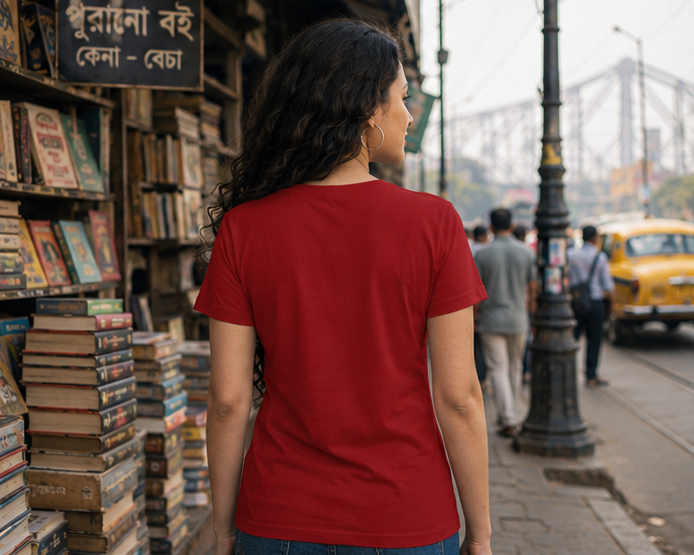 LUCE & SETE GPT mockup 1 - যা খুশি ভাবো Classic Graphic T-Shirt for Women | Bengali Creative Freedom - 555_9396181860589_womens-classic-t-shirt-147_BENGALI_GRID_20260610_133935_03_row2_col1.png