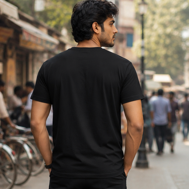 LUCE & SETE GPT mockup 1 - নিজের নিয়মে চল Classic Graphic T-Shirt for Men | Bold Bengali Statement - 555_9399582097645_unisex-classic-crew-t-shirt-141_BENGALI_GRID_20260615_135332_04_row2_col2.png