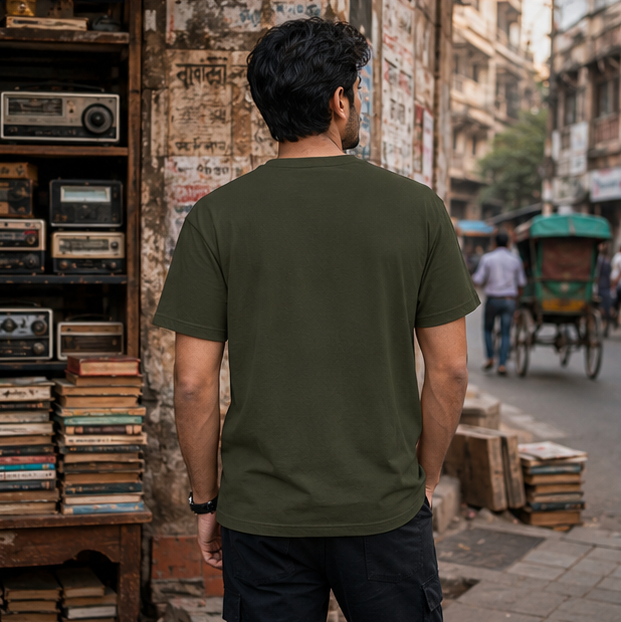 LUCE & SETE GPT mockup 1 - Original শার্কি সবসময় Classic Graphic T-Shirt for Men | Nostalgic Bengali Statement - 555_9399582294253_unisex-classic-crew-t-shirt-142_BENGALI_GRID_20260615_142859_03_row2_col1.png