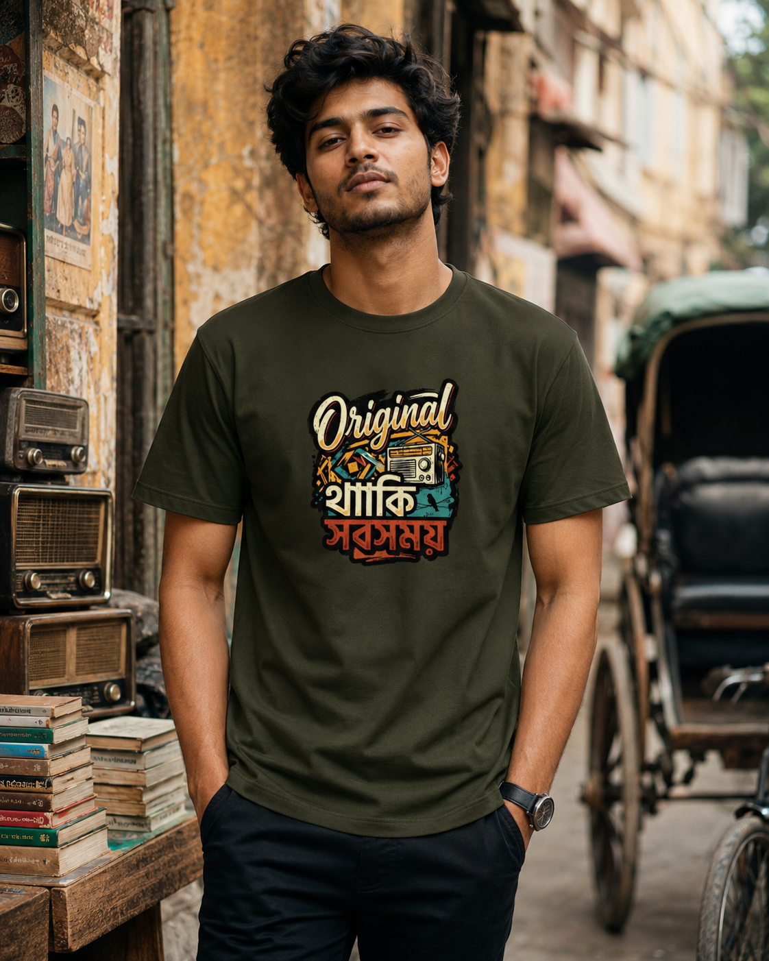 LUCE & SETE GPT mockup 1 - Original শার্কি সবসময় Classic Graphic T-Shirt for Men | Bengali Pride Streetwear - 555_9399582294253_unisex-classic-crew-t-shirt-142_BENGALI_front_HERO_20260615_135845.png
