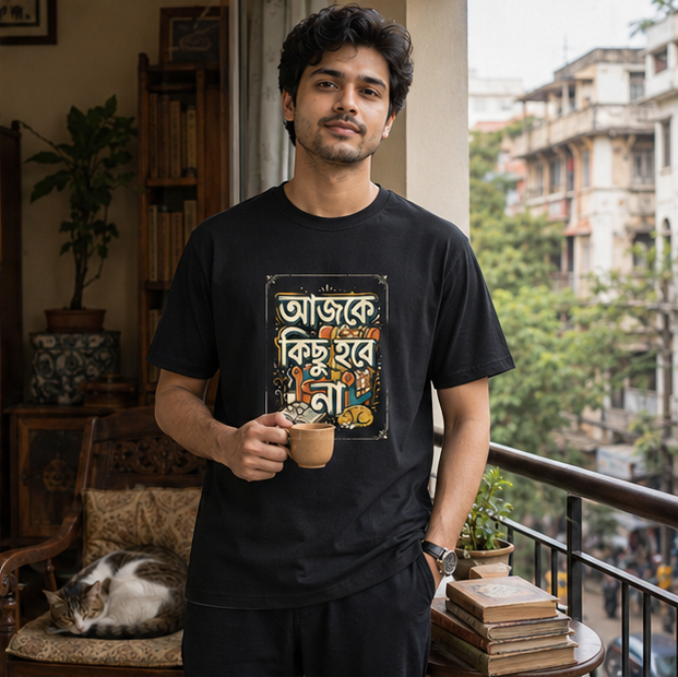 LUCE & SETE GPT mockup 1 - আজকে কিছু হবে না Classic Graphic T-Shirt for Men | Bengali Relaxed Streetwear - 555_9399582654701_unisex-classic-crew-t-shirt-144_BENGALI_GRID_20260615_140426_02_row1_col2.png