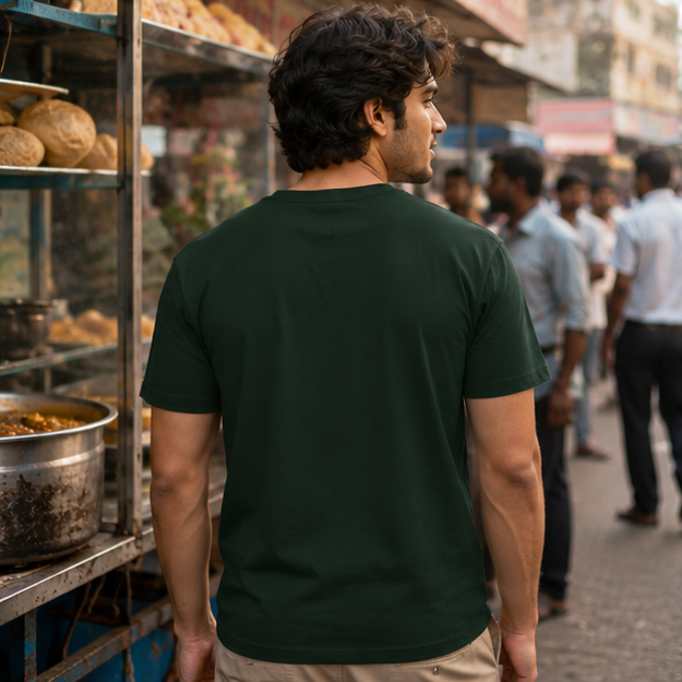LUCE & SETE GPT mockup 1 - আগে খাই পরে ভাবি Classic Graphic T-Shirt for Men | Bengali Humor Streetwear - 555_9399585276141_unisex-classic-crew-t-shirt-147_BENGALI_GRID_20260615_144221_03_row2_col1.png