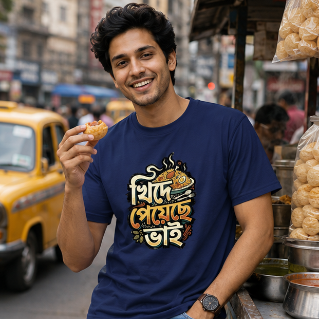 LUCE & SETE GPT mockup 1 - খিদে পেয়েছে ভাই Classic Graphic T-Shirt for Men | Bengali Streetwear Statement - 555_9399585603821_unisex-classic-crew-t-shirt-148_BENGALI_GRID_20260615_144623_01_row1_col1.png