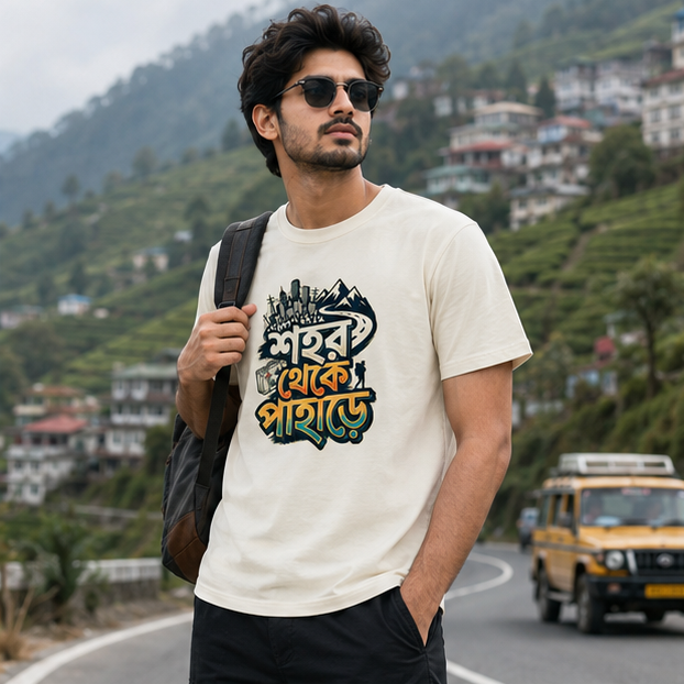 LUCE & SETE GPT mockup 1 - City to Mountains Classic Graphic T-Shirt for Men | Travel Freedom Streetwear - 555_9399733190893_unisex-classic-crew-t-shirt-149_BENGALI_GRID_20260615_151358_02_row1_col2.png