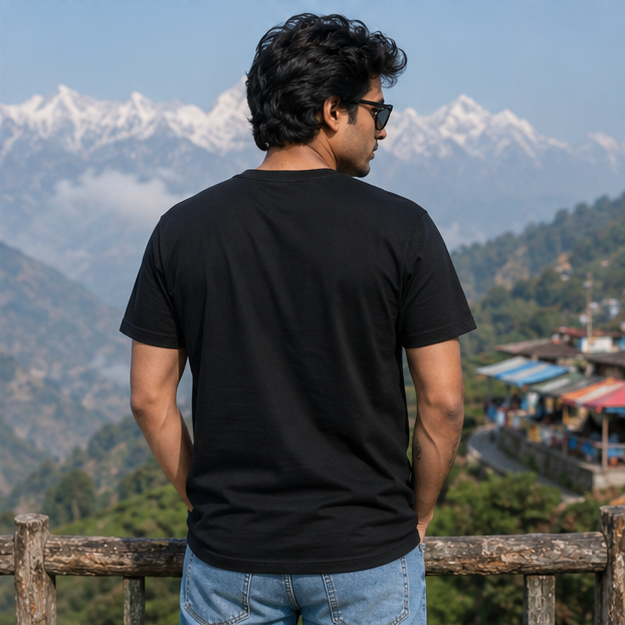LUCE & SETE GPT mockup 1 - Out Of Office Bengali Typography Classic Graphic T-Shirt for Men | Travel Freedom Streetwear - 555_9399742333165_unisex-classic-crew-t-shirt-153_BENGALI_GRID_20260615_152822_04_row2_col2.png