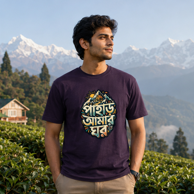 LUCE & SETE GPT mockup 1 - Mountain Home Bengali Typography Classic Graphic T-Shirt for Men | Bengali Pride Streetwear - 555_9399742791917_unisex-classic-crew-t-shirt-154_BENGALI_GRID_20260615_153217_02_row1_col2.png