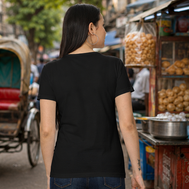 LUCE & SETE GPT mockup 1 - Khide Peyeche Bhai Classic Graphic T-Shirt for Women | Bengali Food Humor - 555_9399862264045_womens-classic-t-shirt-148_BENGALI_GRID_20260615_155716_04_row2_col2.png