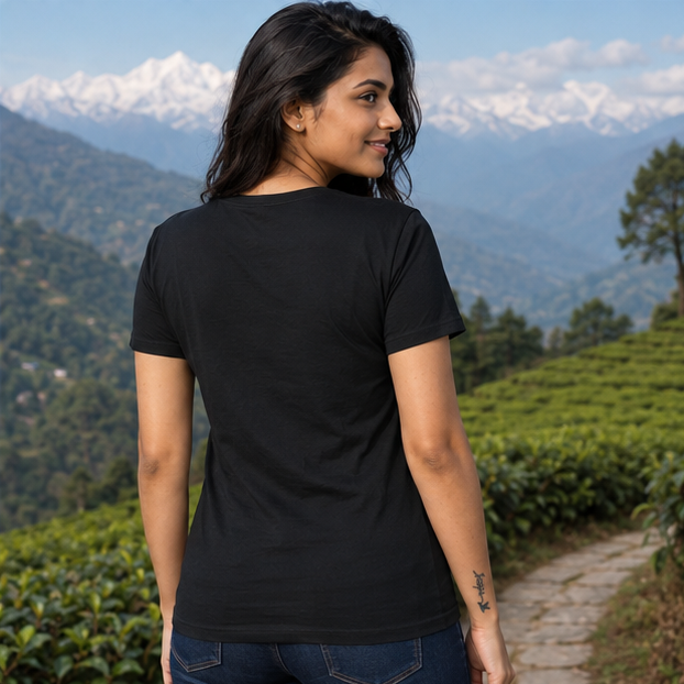 LUCE & SETE GPT mockup 1 - মনটা পাহাড়ে পড়ে Classic Graphic T-Shirt for Women | Bengali Mountain Streetwear - 555_9400072339693_womens-classic-t-shirt-159_BENGALI_GRID_20260615_185315_04_row2_col2.png