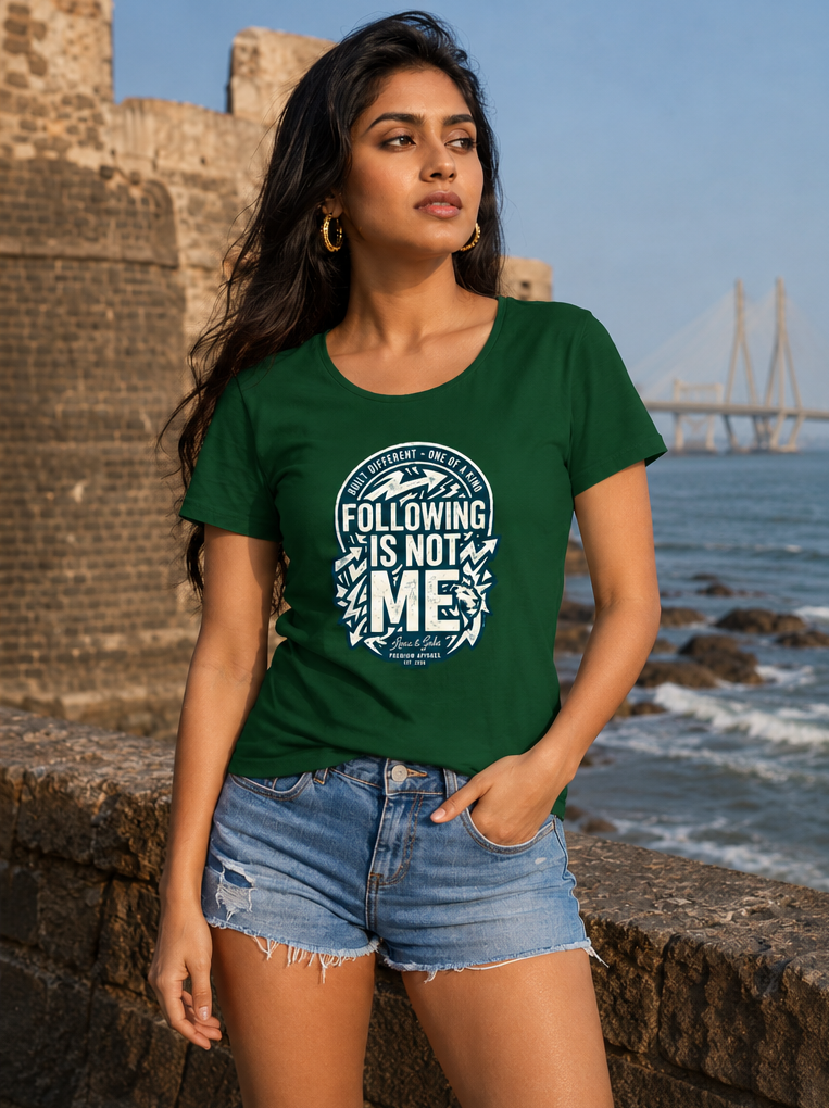 LUCE & SETE GPT mockup 1 - Following Is Not Me Classic Graphic T-Shirt for Women | Empowerment Statement T-Shirt - 555_9400922505453_womens-classic-t-shirt-168_BUILD_DIFF_front_PAIR_20260616_105532_02_row1_col2.png