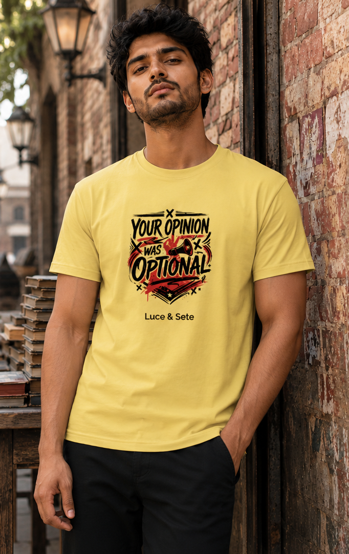 LUCE & SETE GPT mockup 1 - Your Opinion Was Optional Classic Graphic T-Shirt for Men | Bold Statement Streetwear - 555_9400942133485_unisex-classic-crew-t-shirt-163_BUILD_DIFF_front_PAIR_20260616_124258_02_row1_col2.png