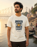 LUCE & SETE GPT mockup 1 - Awaken Your Inner Light Classic Graphic T-Shirt for Men | Inspirational Streetwear - 555_9403361689837_unisex-classic-crew-t-shirt-167_YOGA_front_HERO_20260617_135134.png