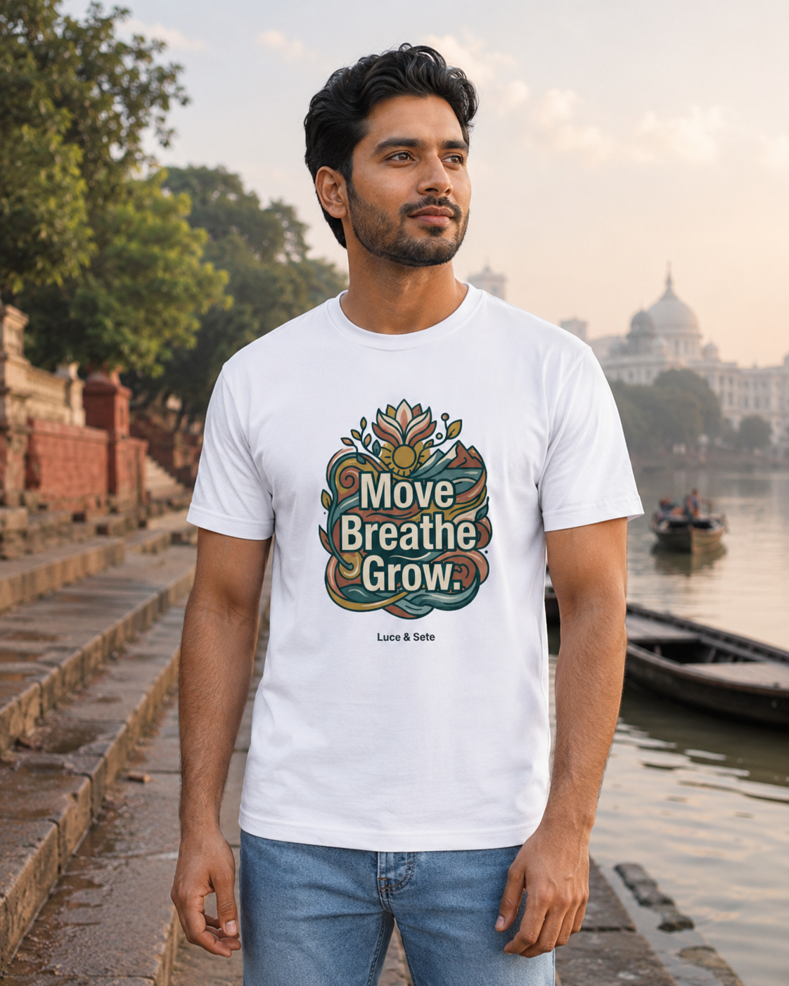 LUCE & SETE GPT mockup 1 - Move Breathe Grow Classic Graphic T-Shirt for Men | Inspirational Streetwear - 555_9403362050285_unisex-classic-crew-t-shirt-169_CLASSIC_front_HERO_20260617_140158.png