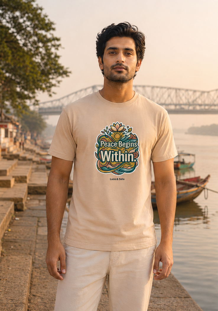 LUCE & SETE GPT mockup 1 - Peace Begins Within Classic Graphic T-Shirt for Men | Mindfulness Streetwear - 555_9403362541805_unisex-classic-crew-t-shirt-171_CLASSIC_front_PAIR_20260617_145746_01_row1_col1.png