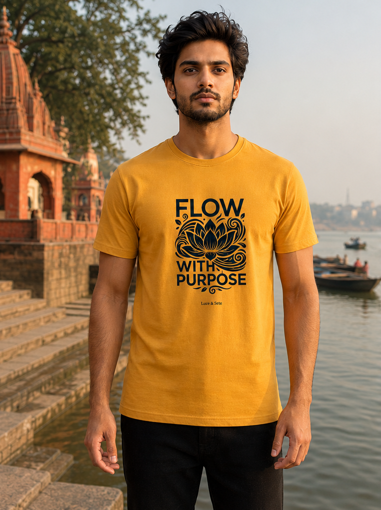 LUCE & SETE GPT mockup 1 - Flow With Purpose Classic Graphic T-Shirt for Men | Mindful Yoga Streetwear - 555_9403363098861_unisex-classic-crew-t-shirt-174_CLASSIC_front_PAIR_20260617_151523_01_row1_col1.png