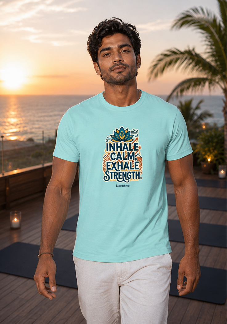 LUCE & SETE GPT mockup 1 - Inhale Calm Exhale Strength Classic Graphic T-Shirt for Men | Mindfulness Streetwear - 555_9403363459309_unisex-classic-crew-t-shirt-175_CLASSIC_front_PAIR_20260618_134104_01_row1_col1.png