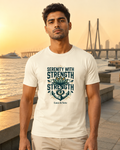 LUCE & SETE GPT mockup 1 - Serenity with Strength Classic Graphic T-Shirt for Men | Calm Confidence Streetwear - 555_9405316923629_unisex-classic-crew-t-shirt-183_CLASSIC_front_HERO_20260619_115703.png