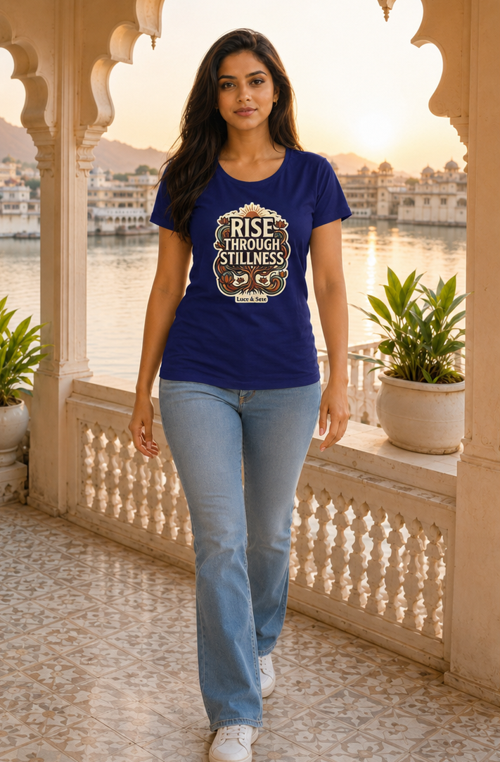 LUCE & SETE GPT mockup 1 - Rise Through Stillness Classic Graphic T-Shirt for Women | Mindfulness Streetwear - 555_9405337043181_womens-classic-t-shirt-187_CLASSIC_front_PAIR_20260619_124836_01_row1_col1.png